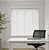 New Arrival Professional 50mm PVC Blinds, Painted White Cord System, Anti-glare, Custom Sizes for Office & Study